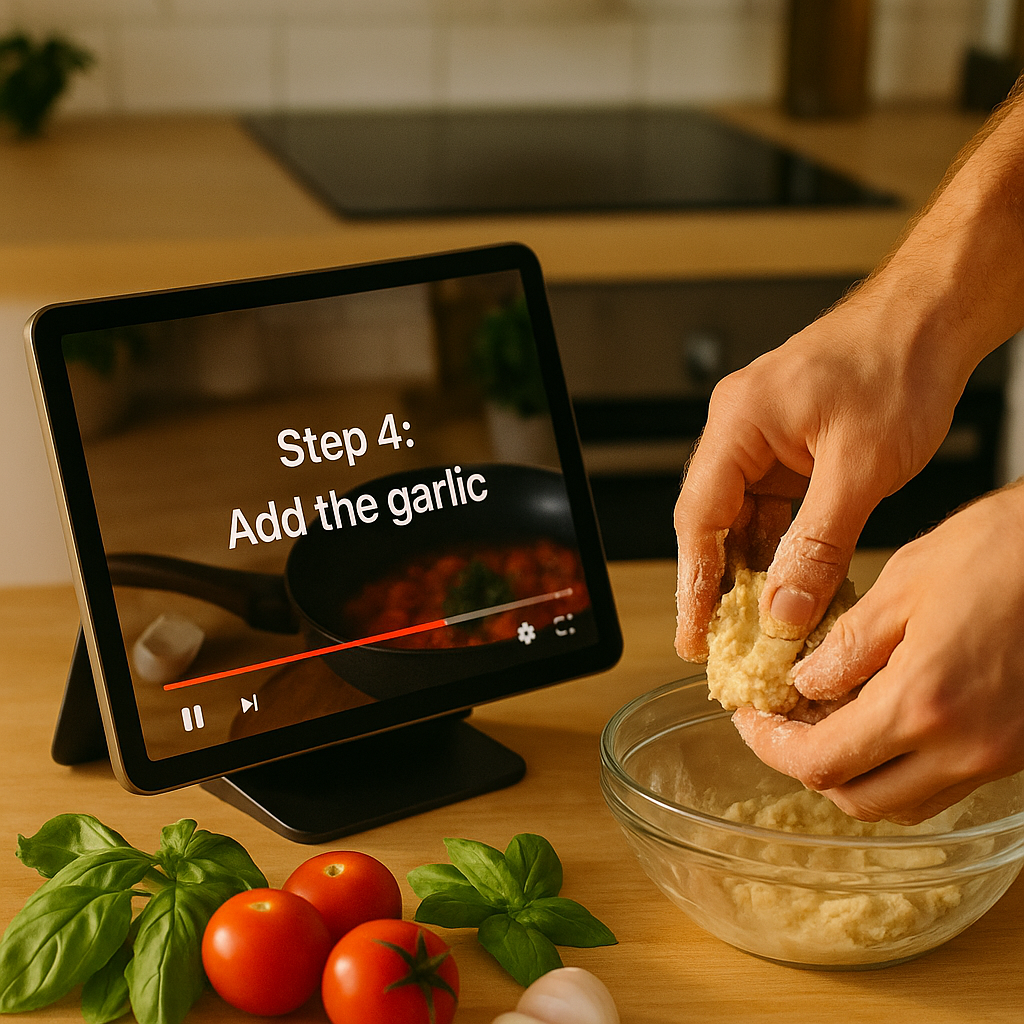 Delicious food preparation